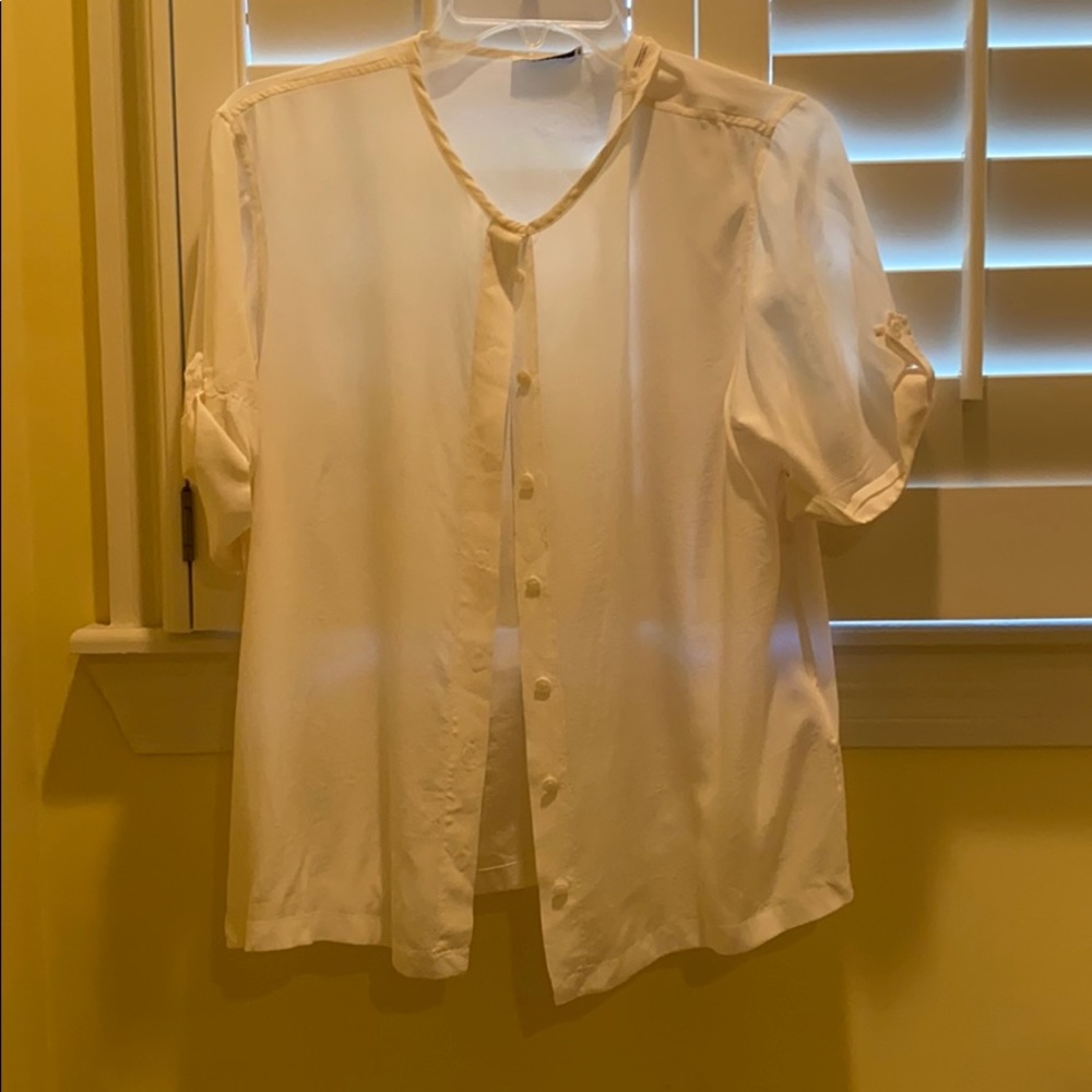 COPY - White button down